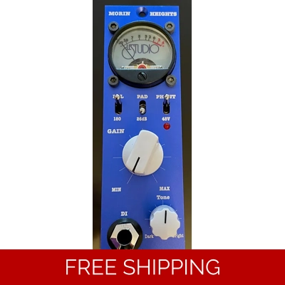 Le Studio Custom Decade Mic and Line 500 Series Pre-Amplifier Le Studio Custom Decade Mic and Line 500 Series Pre-Amplifier